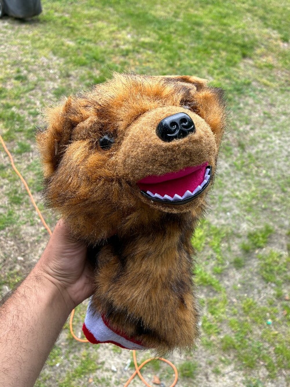 The Coors Light Bear Golf Club Driver Head Cover 15 Mahomies Patrick Mahomes